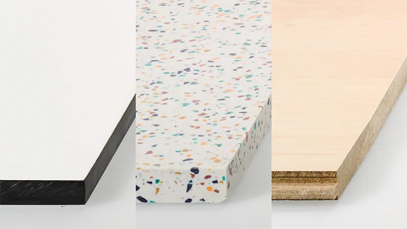 Siaurapjūklio pjūklelių variantai Laminate plastikams