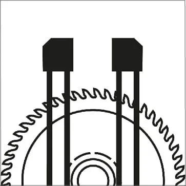 Dantų formos: plokštieji dantys su kintančia nuožulna