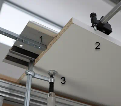 Liniuotės tvirtinimas