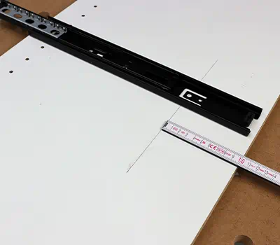 Galinių skylių eilės gręžimas