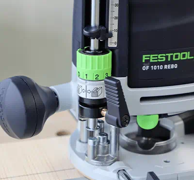 Frezavimo gylio nustatymas