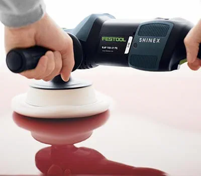 Jei dirbate su jautriomis spalvomis, gali prireikti tęsti šlifavimą, kad būtų pasiektas norimas blizgesys