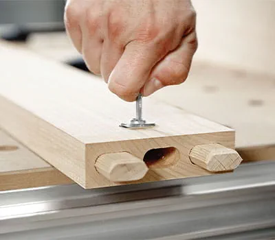 Įspauskite skersinį inkarą