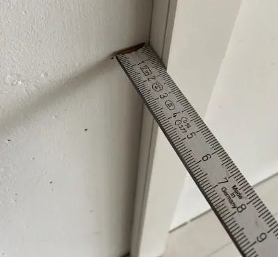 Griovelio gylio matavimas