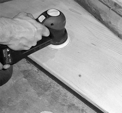 Baigiamasis visų paviršių šlifavimas