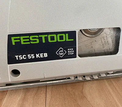 Diskinio pjūklo uždėjimas