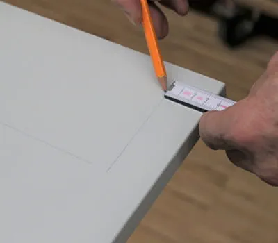 Apdailos juostos pritaikymas