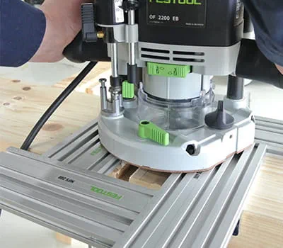 Frezavimo gylio nustatymas