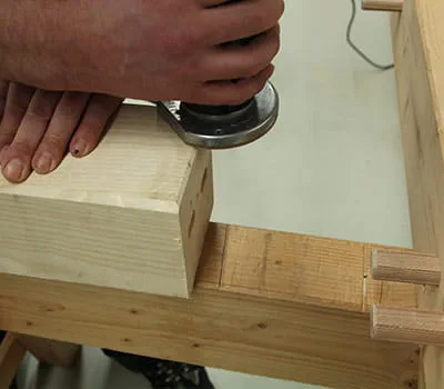 Pjovimo briaunų apdirbimas