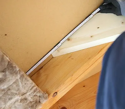 Restmaß zur Zange messen.