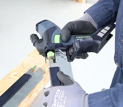 Schneidgarnitur wechseln