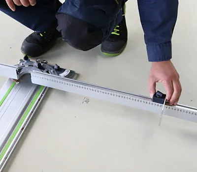 Kampinės atramos nustatymas