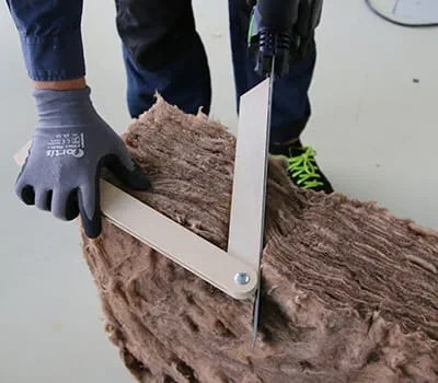 Nustatymas nuožulniam pjovimui