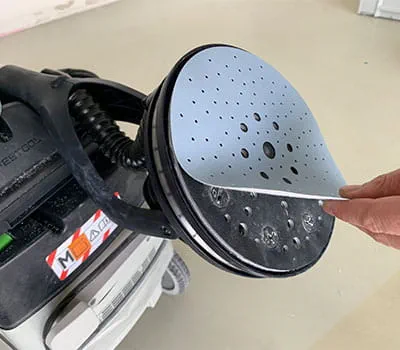 Tinkamos šlifavimo medžiagos tvirtinimas