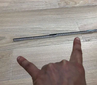 Auf den Versatz achten!