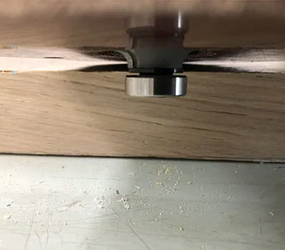 Frästiefe einstellen