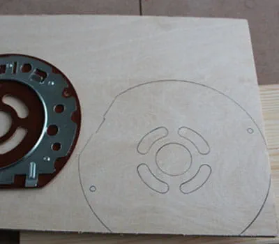 Pagrindo plokštės paaukštinimas