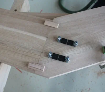 Šoninių sienelių sujungimas