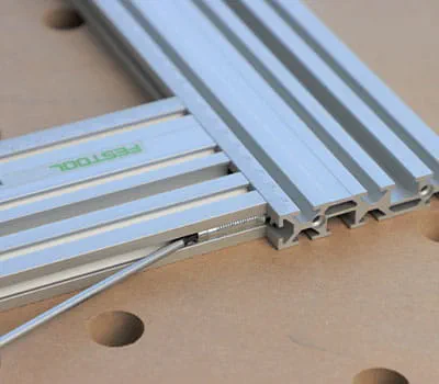 Frezavimo šablono nustatymas