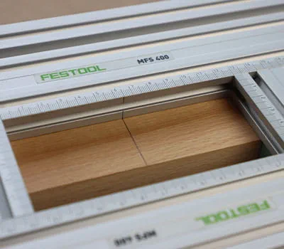 Frezavimo šablono išlyginimas