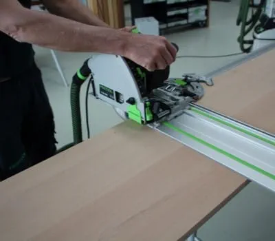 Plokštės juostų ilgio pritaikymas