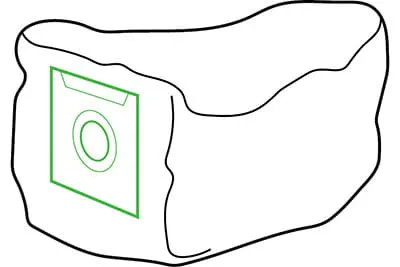 „Festool“ filtro maišas