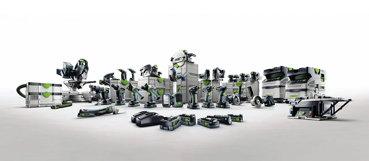 „Festool“ akumuliatoriniai įrankiai
