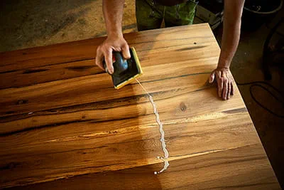 Paviršius padengtas Natūralus aliejus.