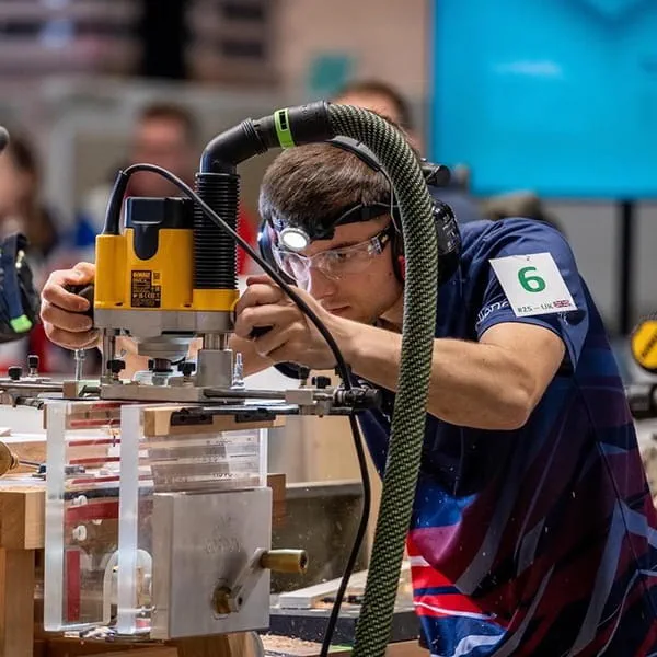 Dailidė Haris skandina darbe